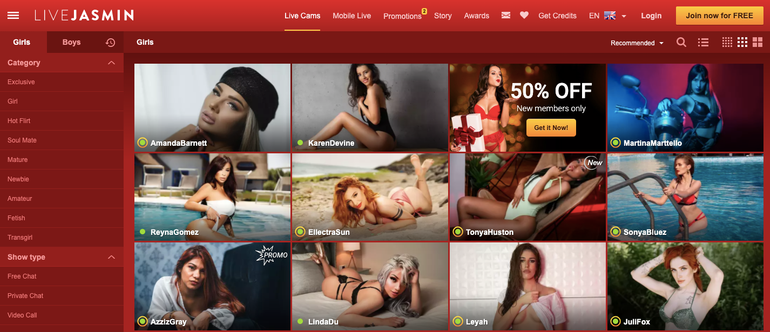 LiveJasmin cam site review